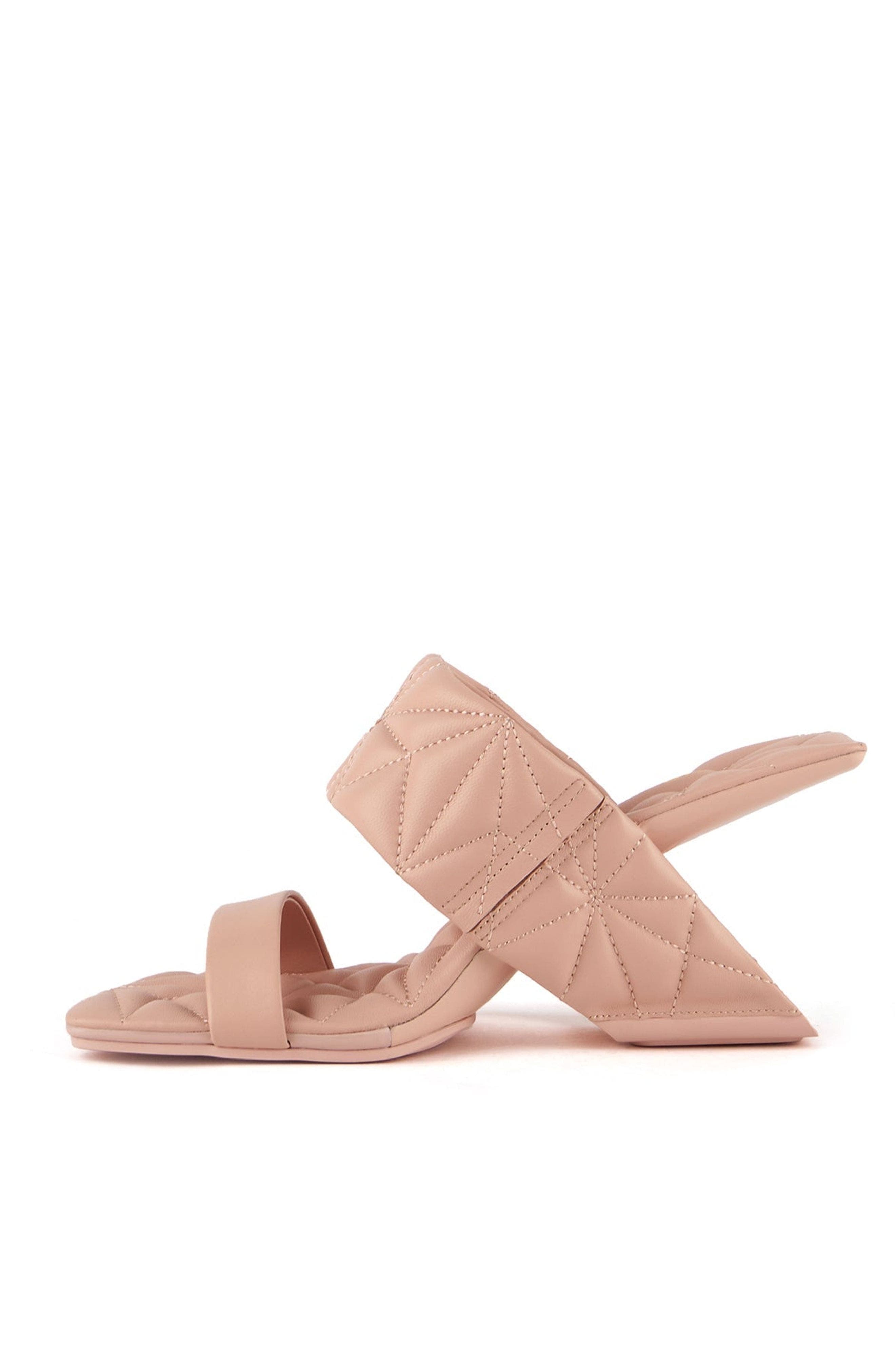 Loop Hi Puffy Sandals, Alternate, color, Cameo Rose Puffy