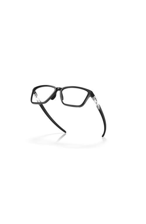 Oakley 56mm Square Optical Glasses In Black