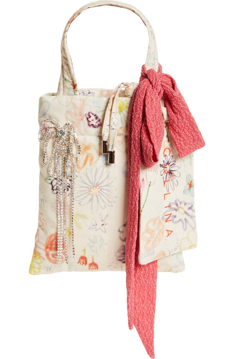 Collina Strada Mémé Quilted Twill Bag, Main, color,