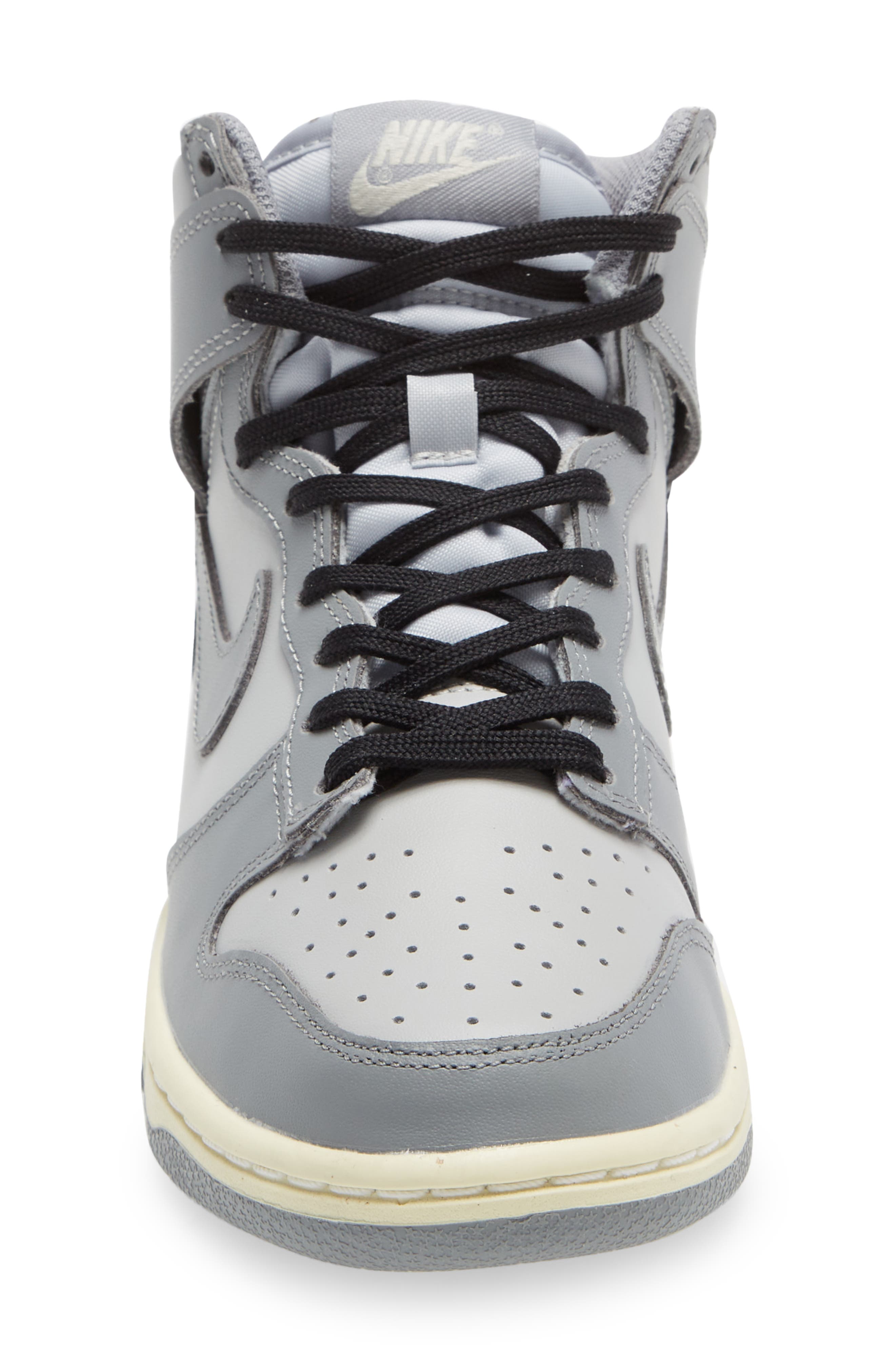 Dunk High Basketball Sneaker, Alternate, color, GREY FOG/ PARTICLE GREY