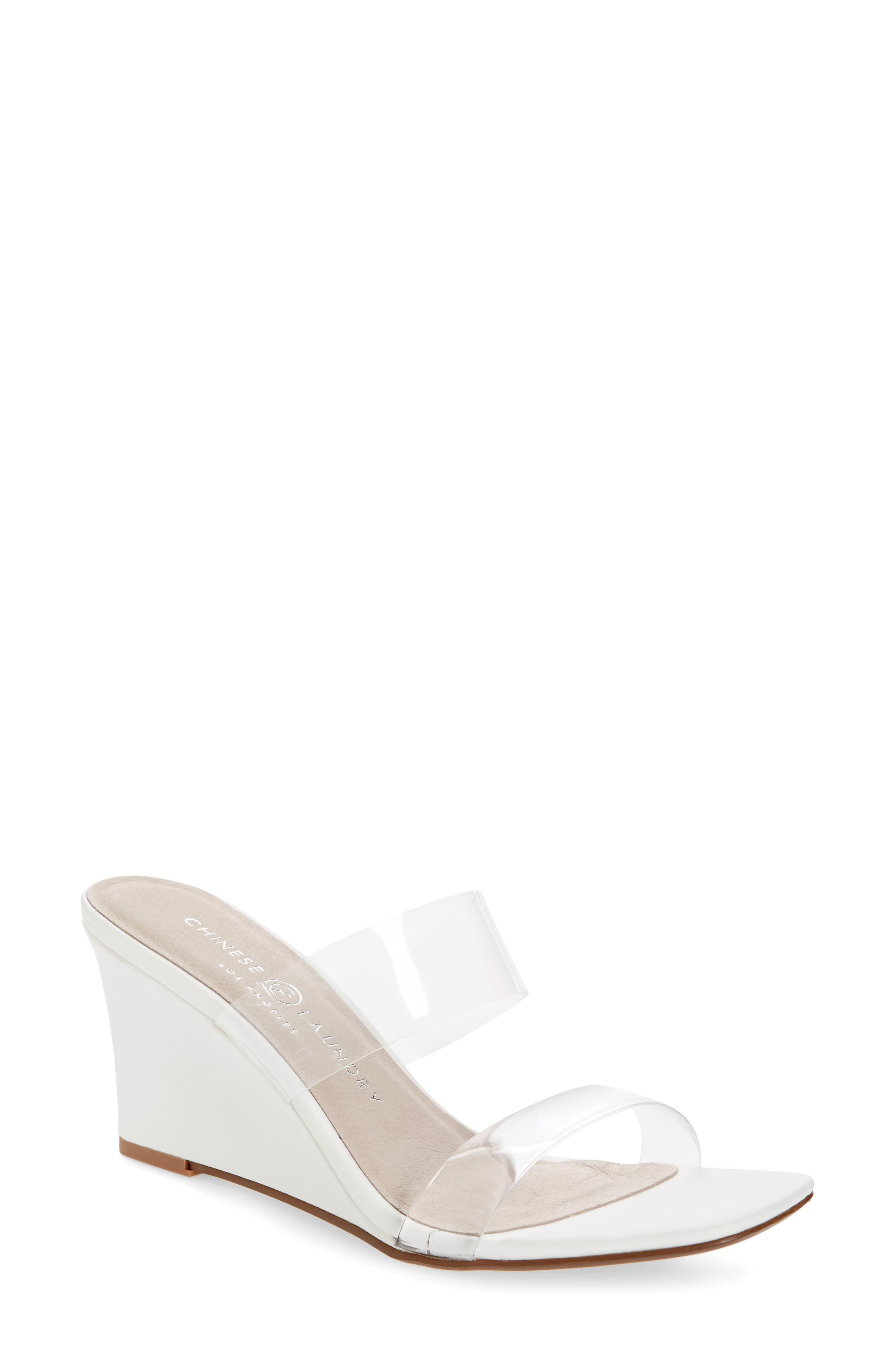 Chinese Laundry Tann Wedge Slide Sandal, Alternate, color, 