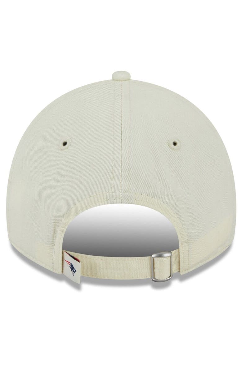 New Era Men's New Era Cream New England Patriots Core Classic 2.0 9TWENTY Adjustable Hat, Alternate, color, 