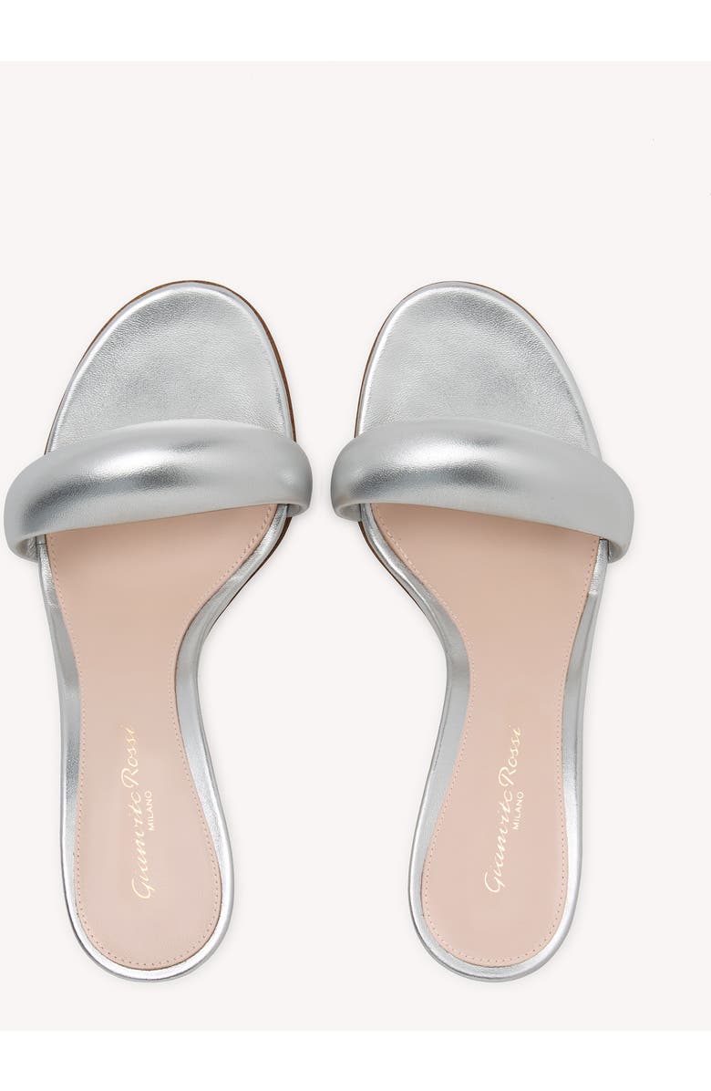 Gianvito Rossi Bijoux Mule 85, Alternate, color, Silver
