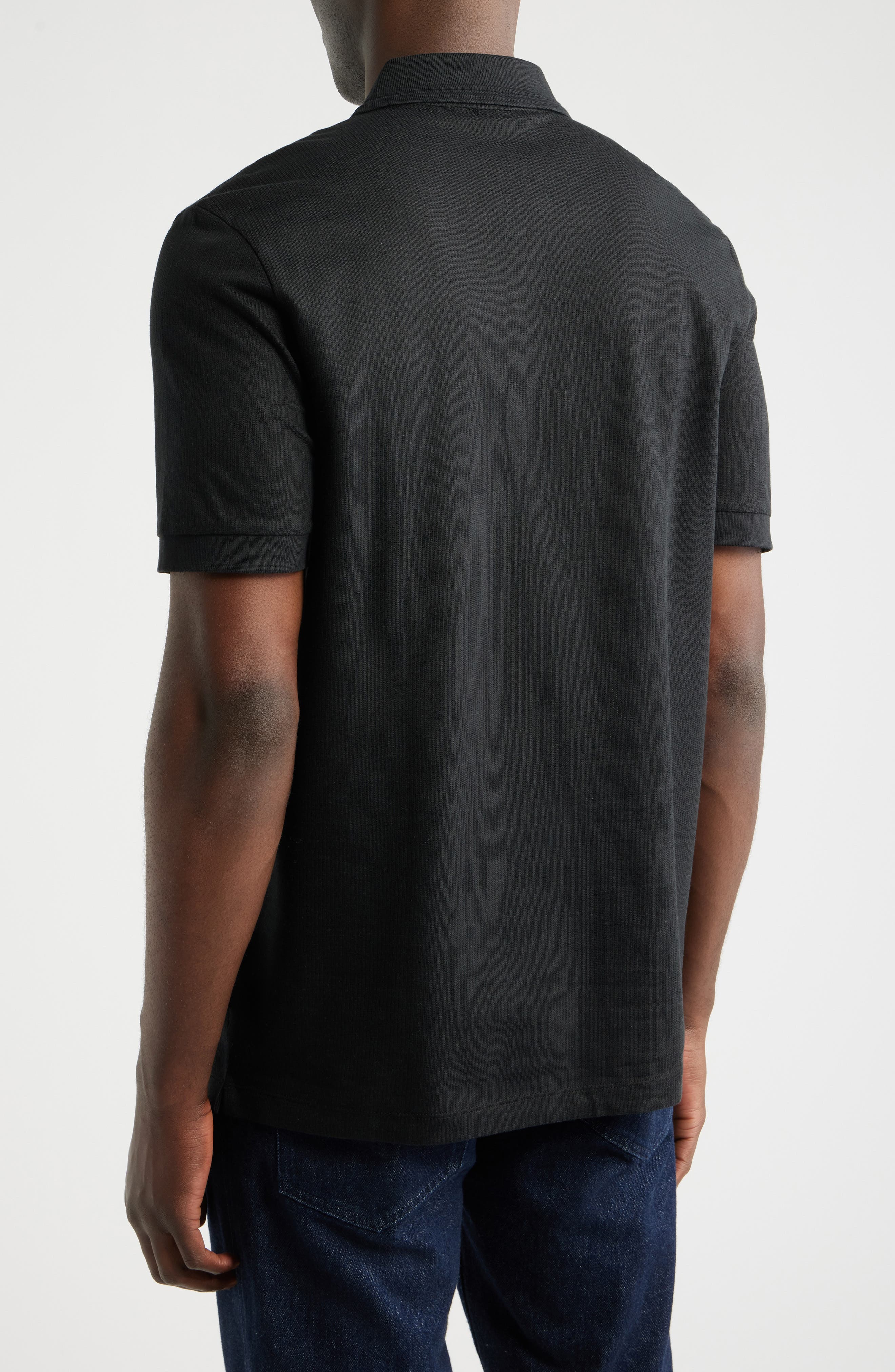 Paras Pique Zip Polo - image 2