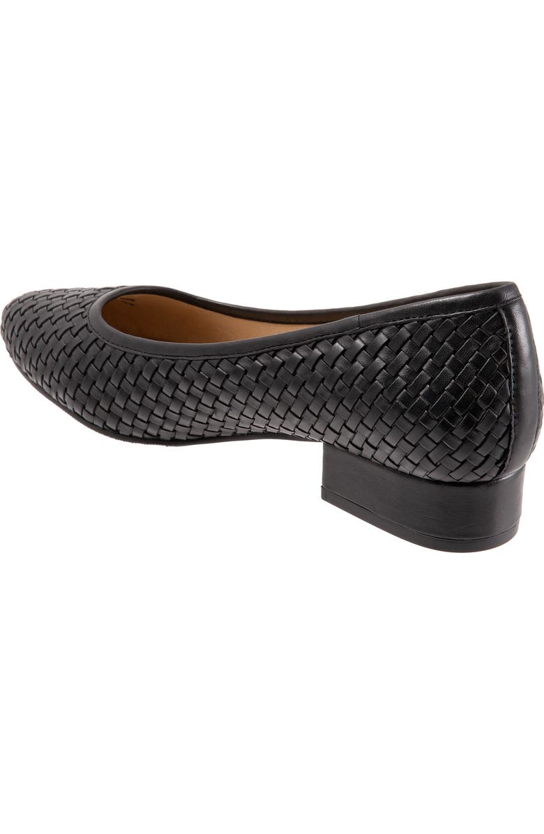 Trotters Jade Woven Pointed Toe Shoe, Alternate, color,