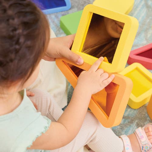 Kaplan Early Learning Company Mirror Foam Blocks In Multi