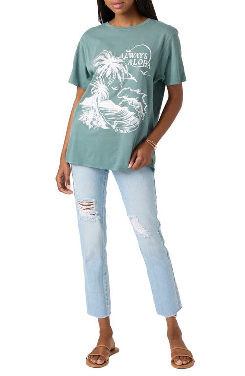 O'neill Stay Sunny Oversize Cotton Graphic T-shirt