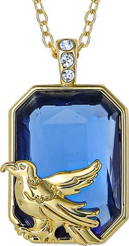 HARRY POTTER Ravenclaw Eagle Pendant Necklace Official License, 18+2"