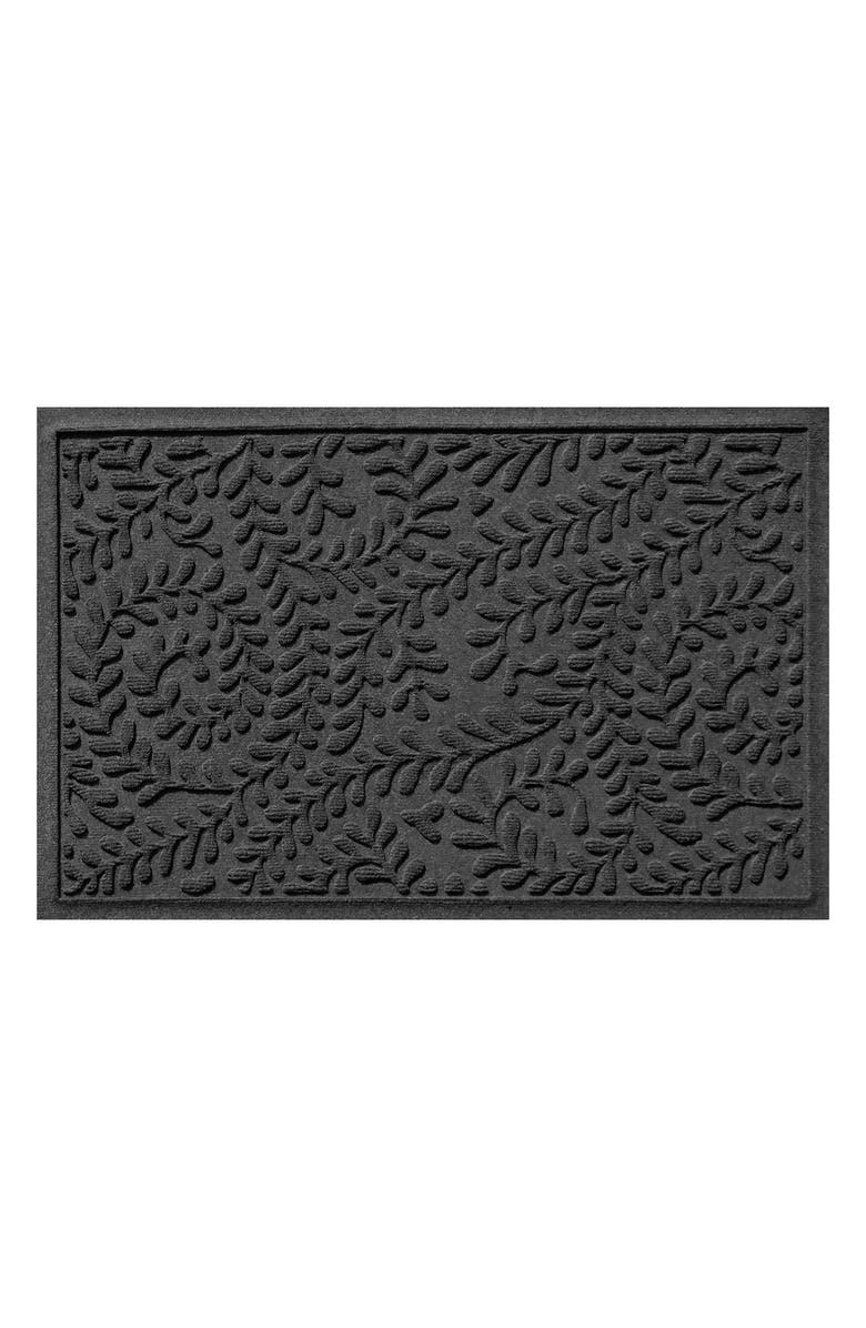 Bungalow Flooring WaterHog Boxwood Floor Mat, Main, color, Charcoal