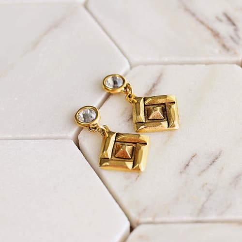 Bowood Lane Noa Earrings In Gold