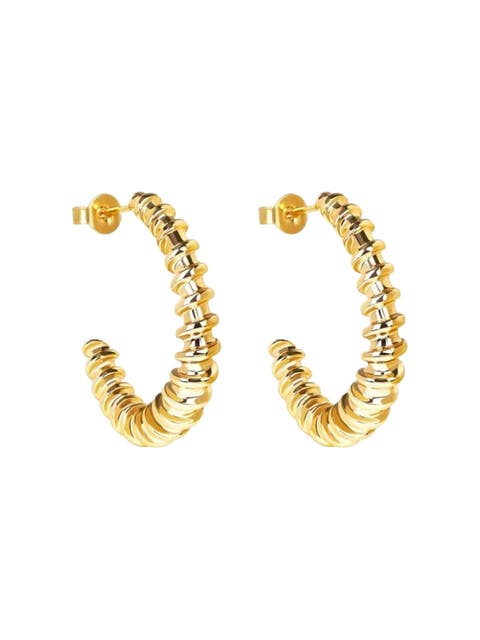 Twist Hoop Earrings