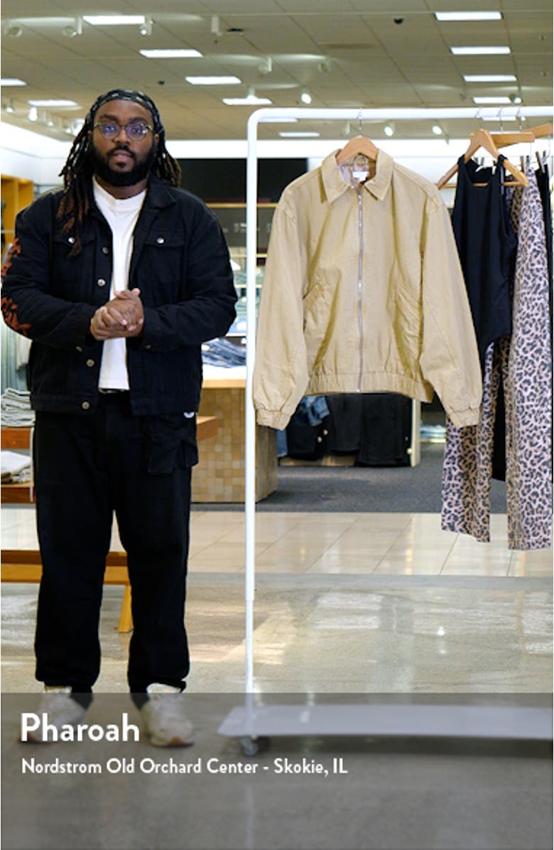 Oversize Cotton Bomber Jacket, sales video thumbnail