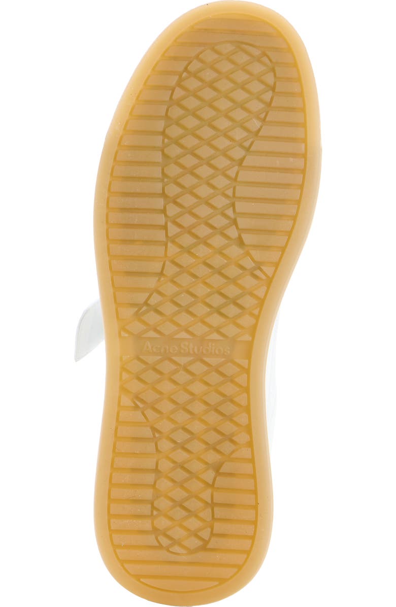 Acne Studios Steffey U Friend Low Top Sneaker, Alternate, color, Optic White/ Ecru