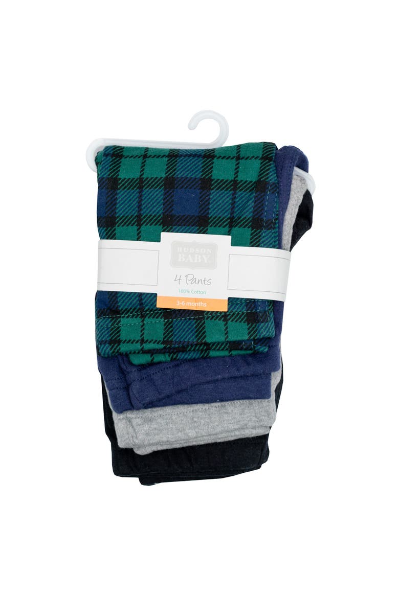 Pack of 4 Bottoms Collection(Toddler, Little Kid & Big Kid), Alternate, color, Black Watch Plaid