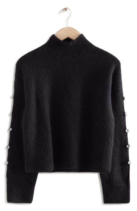 Wool & Mohair Blend Sweater