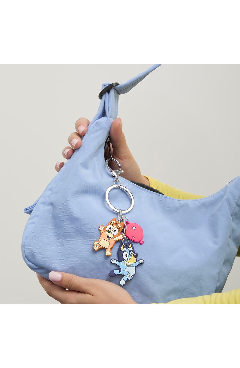 BLUEY Layered Charm Keychain with Balloon Accent, Alternate, color, Multi