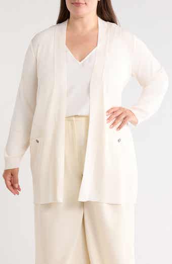 Pocket Open Front Cardigan