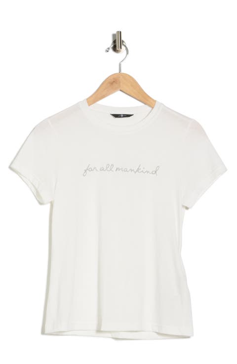 Embroidered Logo T-Shirt