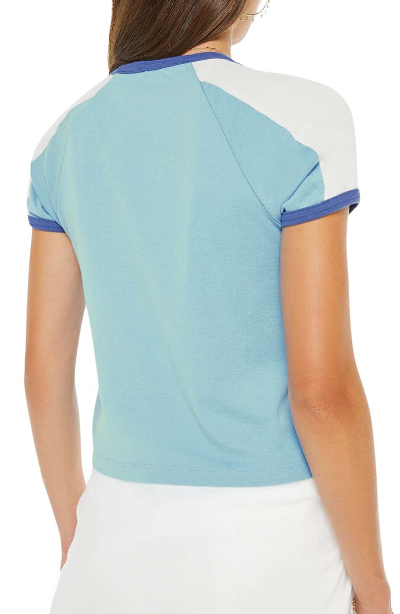 MOTHER The Itty Bitty Concert Racer Graphic T-Shirt, Alternate, color, Mother Racer