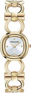 FERRAGAMO Double Gancini Bracelet Watch, 25mm