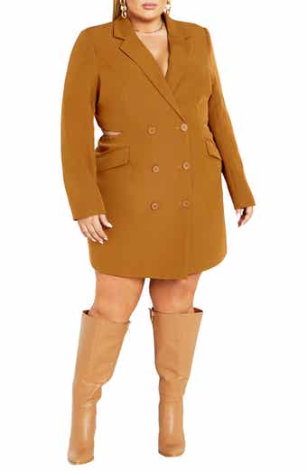 Marrie Side Cut Out Blazer Dress