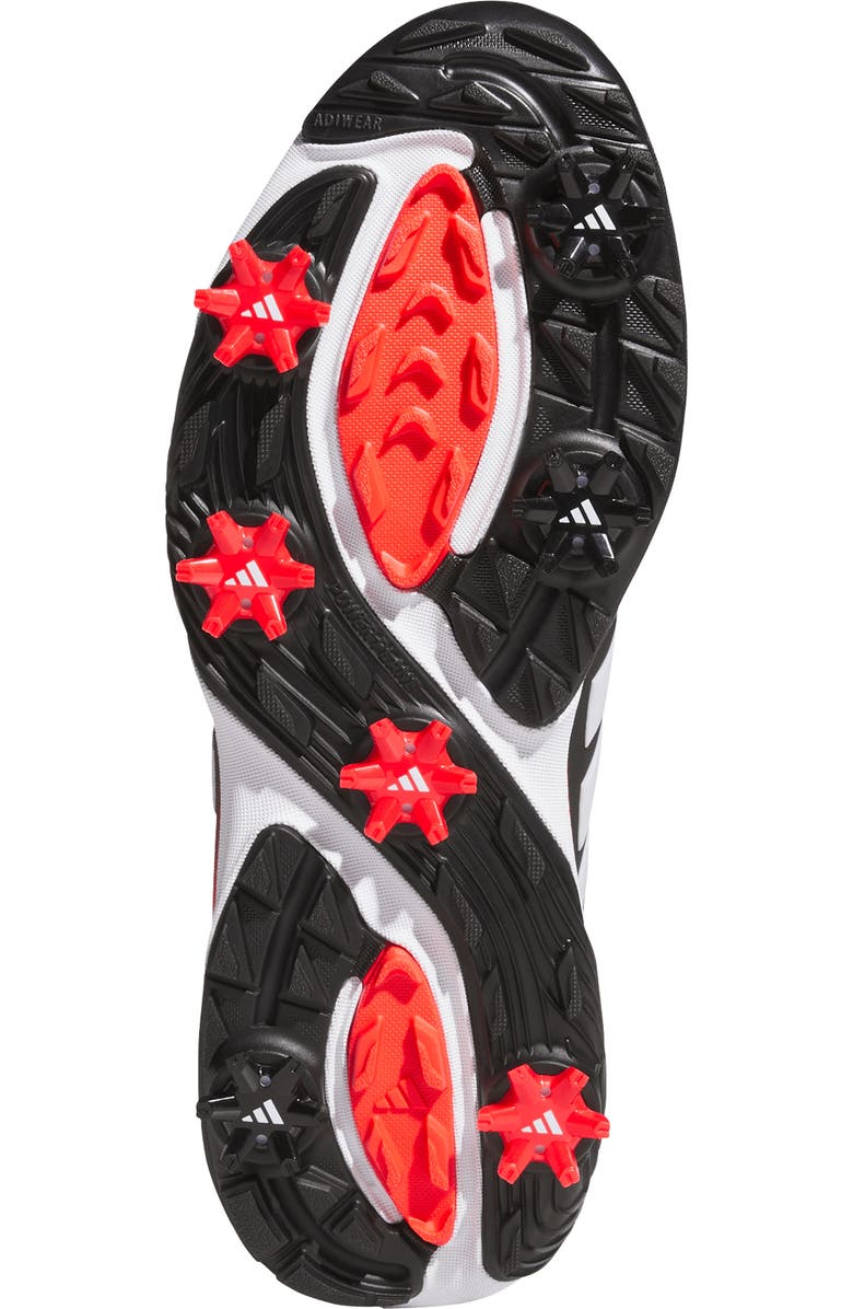 adidas Adipower 26 Spikeless Golf Shoe, Alternate, color, Black/ White/ Red