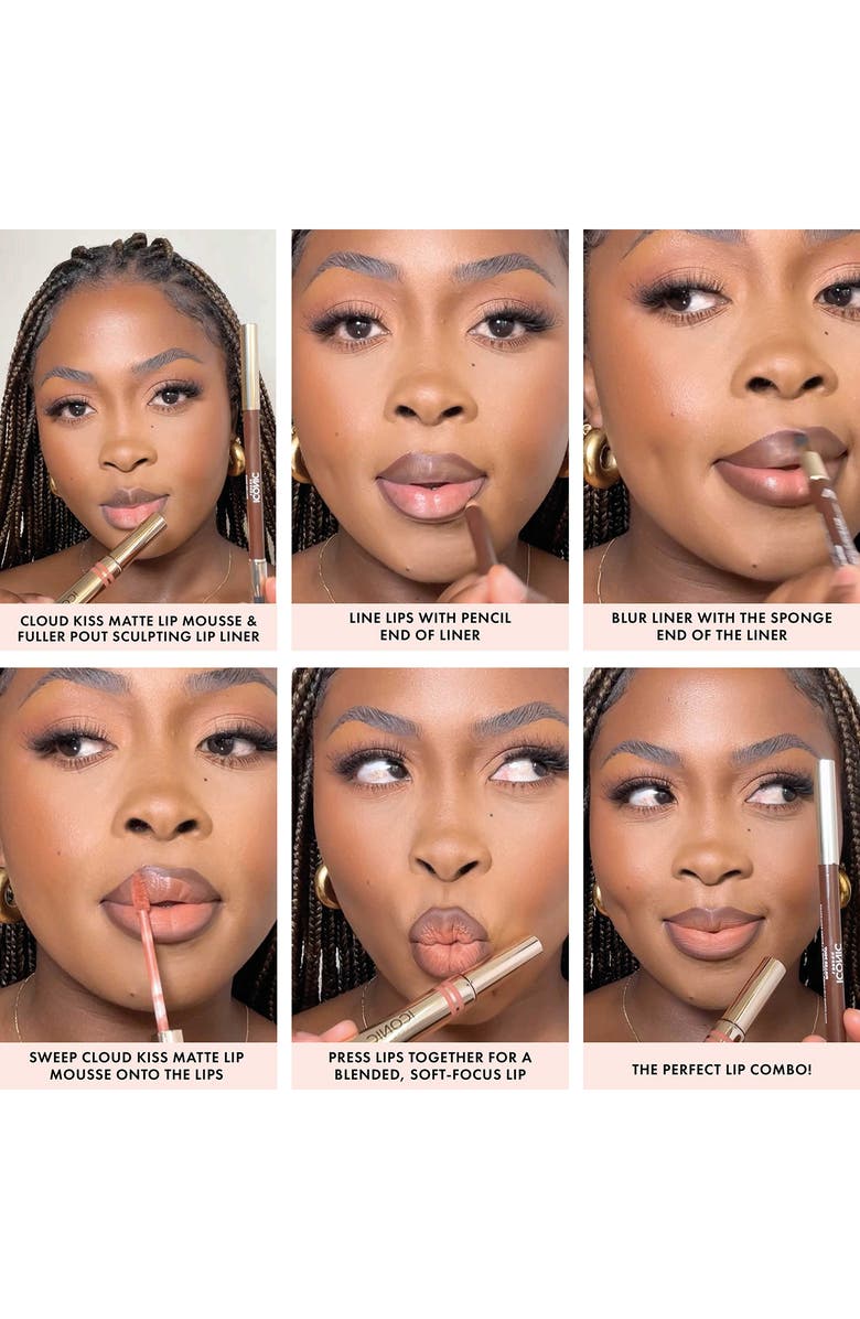 ICONIC LONDON Cloud Kiss Matte Lip Mousse, Alternate, color, No Secrets