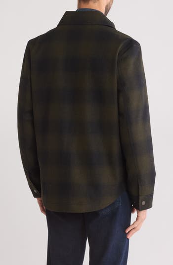 Pendleton hood river wool blend water resistant shirt jacket online