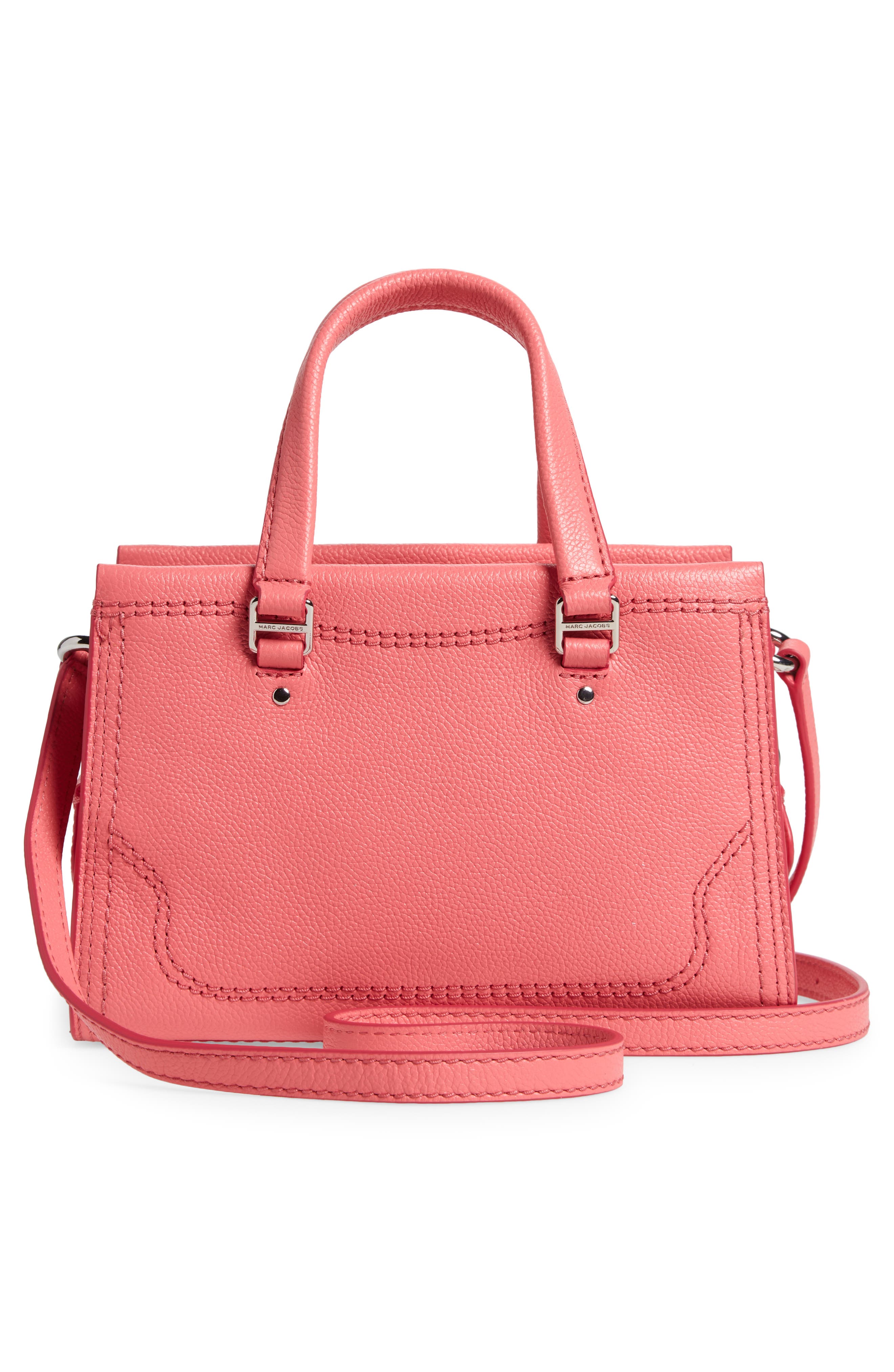 Mini Cruiser Pebbled Leather Crossbody Satchel (Women) | Nordstromrack