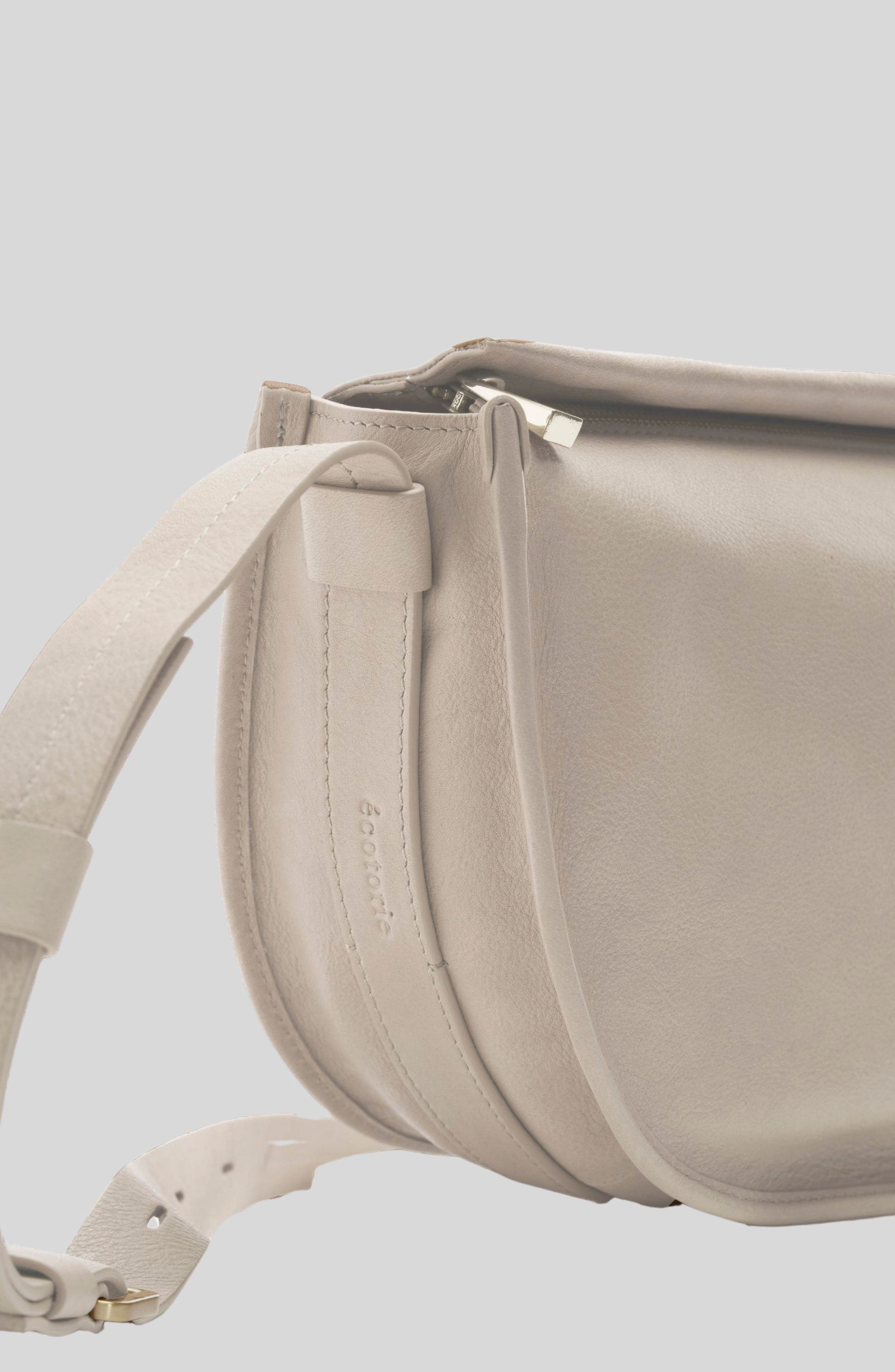 Dora Leather Crossbody Bag, Alternate, color, WARM WHITE