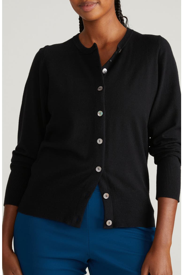 Savvy Cardigan, Alternate, color, BLACK