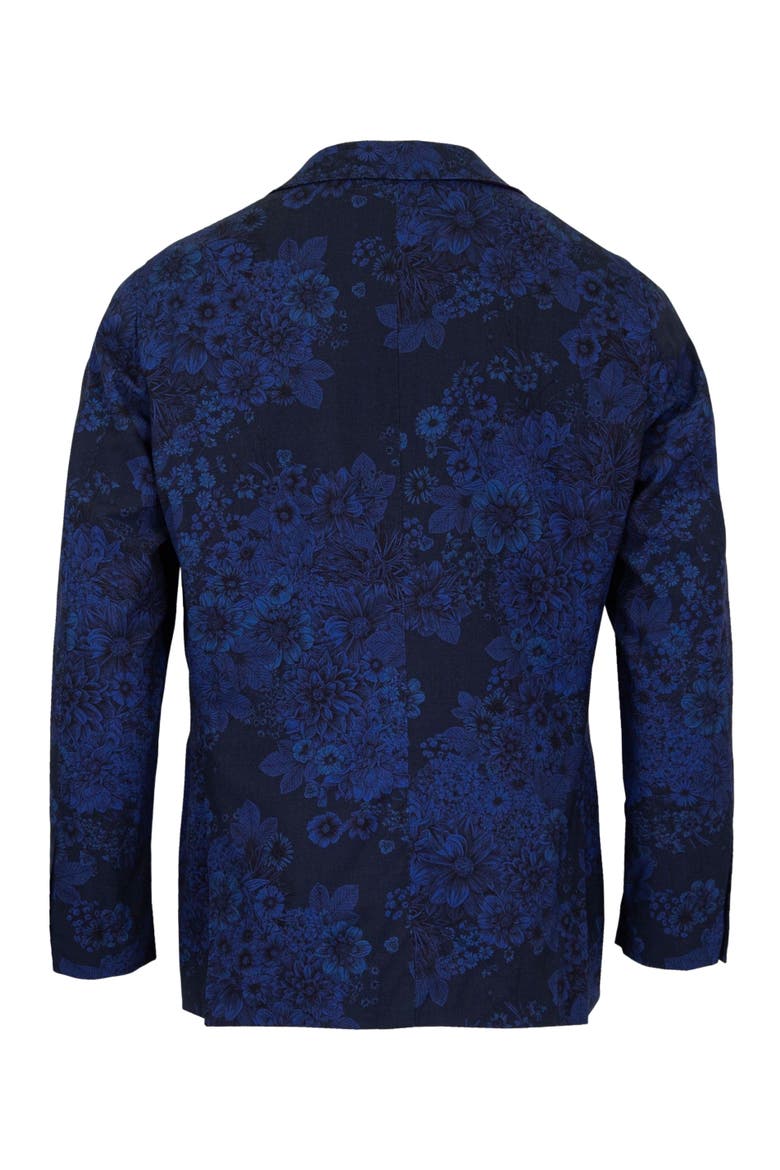 Judd Fully Lined Tailored Wool Blazer, Alternate, color, Marco Floral Midnight