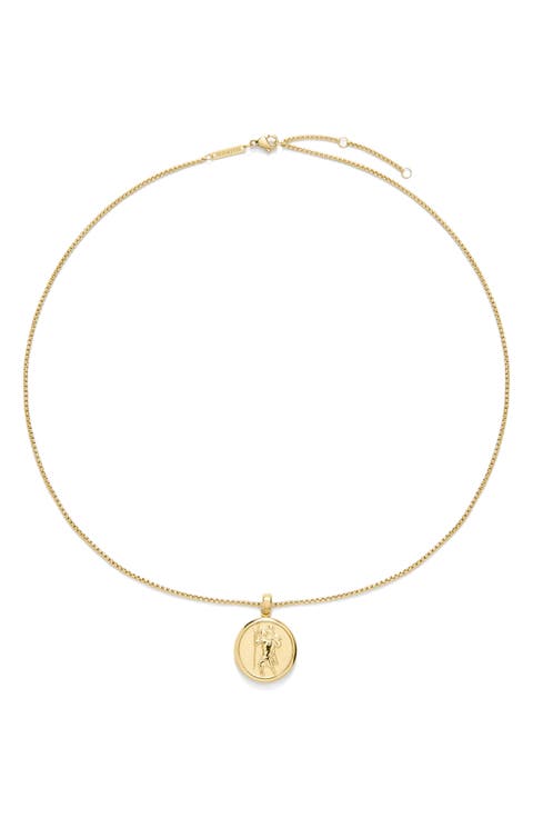St. Christopher Talisman Pendant Necklace