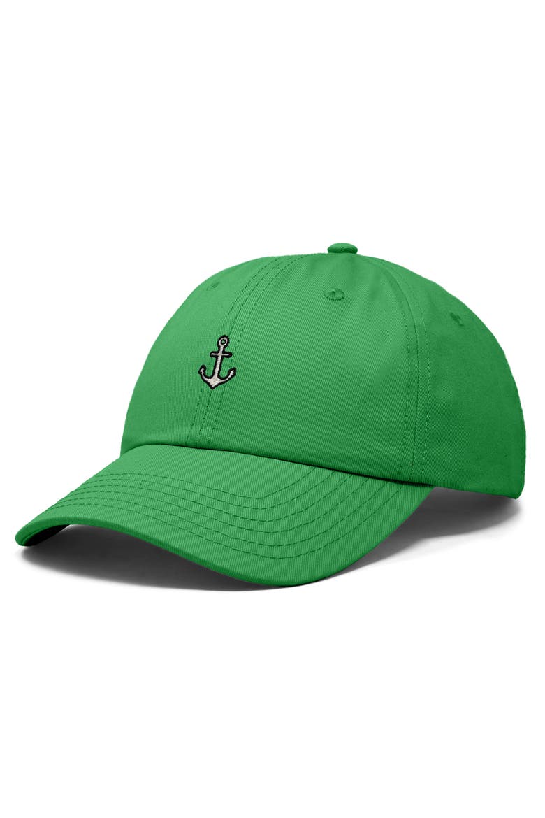 Anchor Dad Cap, Alternate, color, Kelly Green