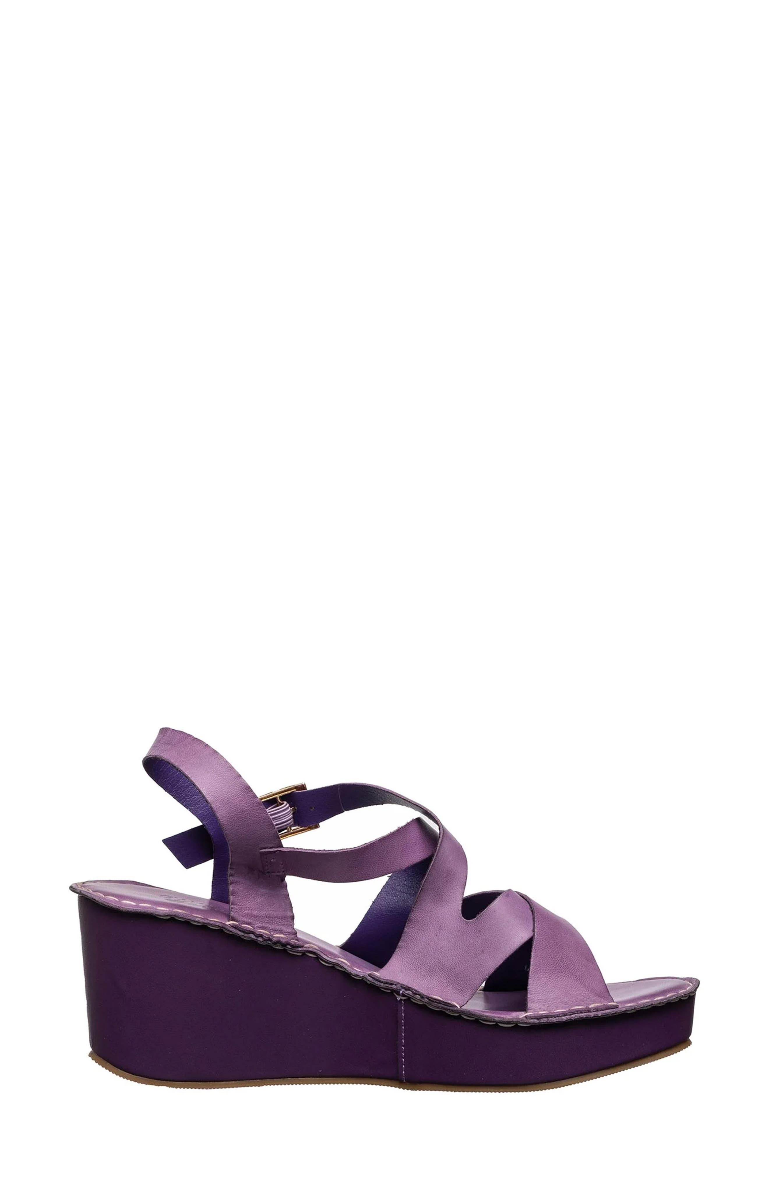ANTELOPE Sari Platform Wedge Sandal, Alternate, color, Iris