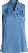 KOBI HALPERIN Mila Sleeveless Stretch Silk Top