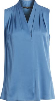 KOBI HALPERIN Mila Sleeveless Stretch Silk Top