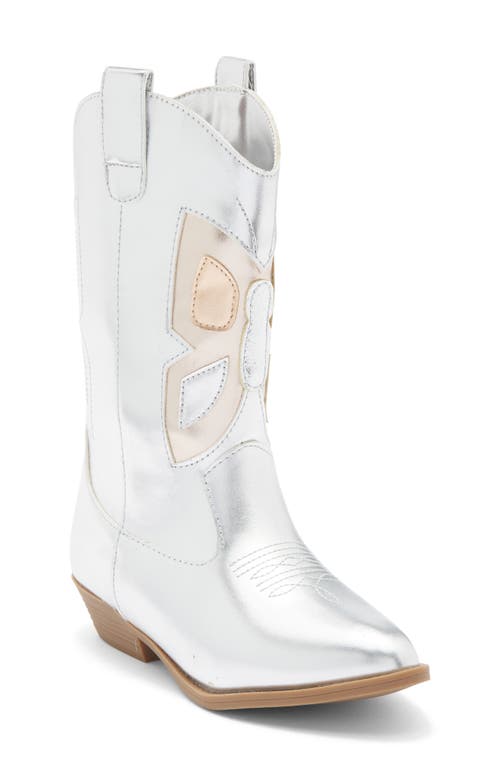 Tucker + Tate Kids' Cadence Butterfly Western Boot In Pattern