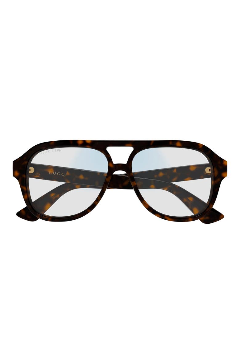 55mm Polarized Navigator Sunglasses, Main, color, HAVANA