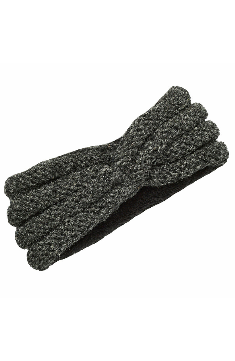 Nirvanna Designs Veronica Headband, Main, color, Charcoal