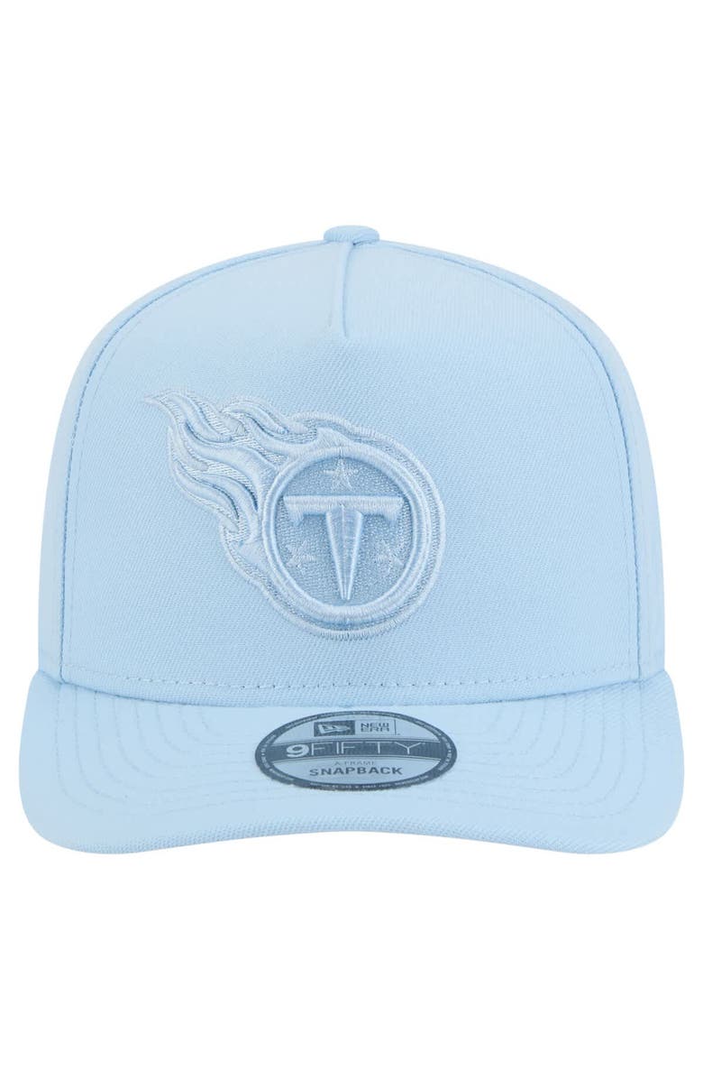 New Era Men's New Era Light Blue Tennessee Titans Color Pack 9FIFTY Snapback Hat, Alternate, color, 