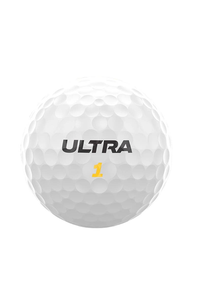 WILSON Ultra Distance Golf Balls - 15 Pack - White, Alternate, color, White