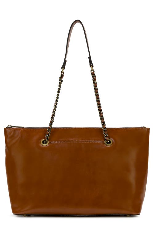 Patricia Nash Belle Leather Tote In Tan