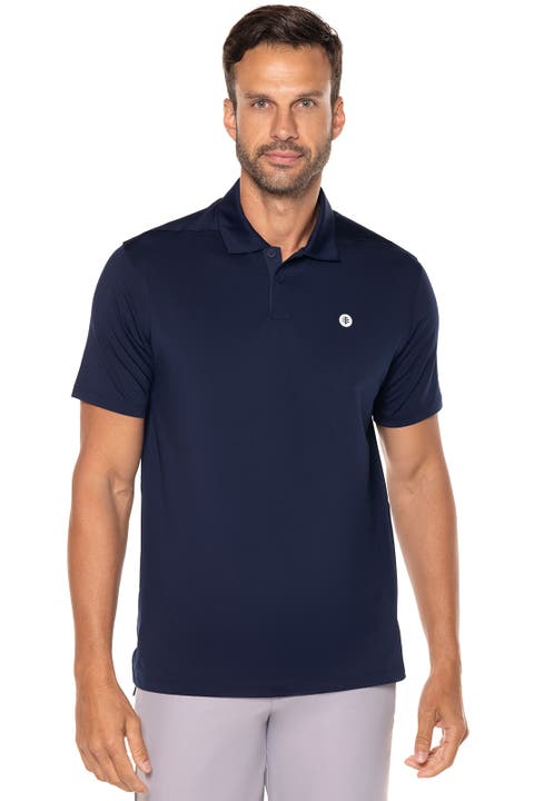 Men's Short Sleeve Polo, UPF 50+ Sun Protection, Victory Lap