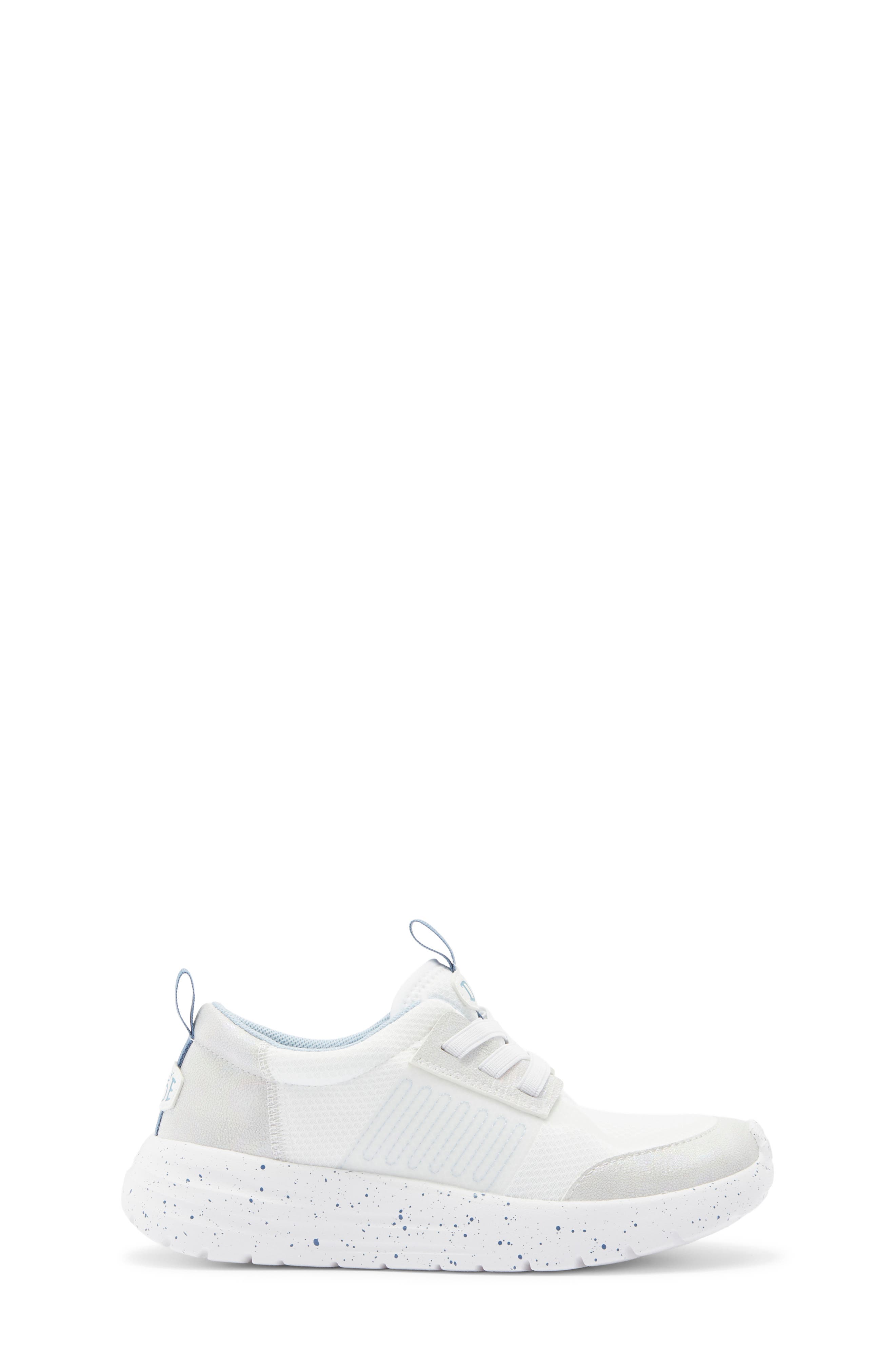 Hey Dude Kids' Sirocoo Play Sneaker, Alternate, color, Bright White/ Grey