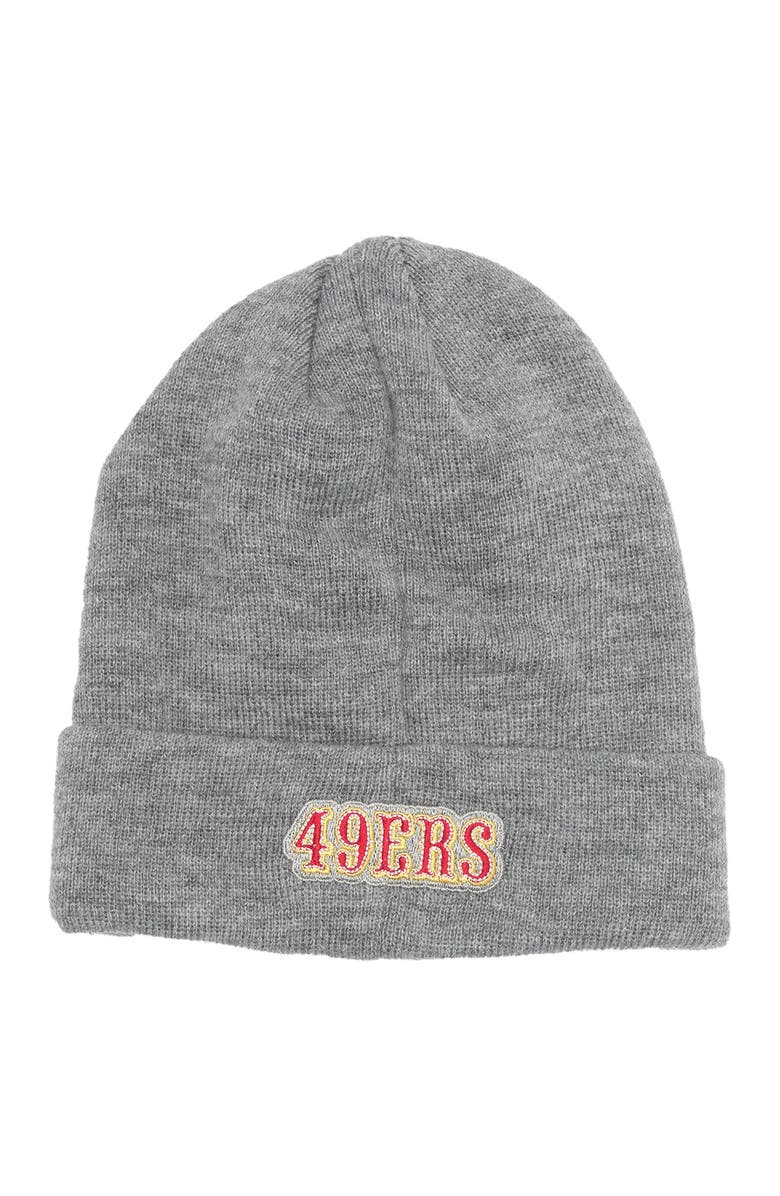 NFL San Francisco 49ers Beanie Hat, Alternate, color, 
