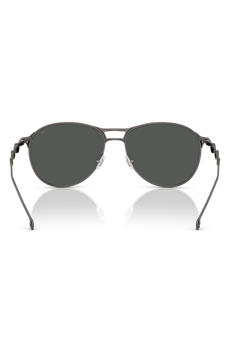 DIESEL<sup>®</sup> 58mm Phantos Sunglasses, Alternate, color, Matte Gun Metal / Dark Grey