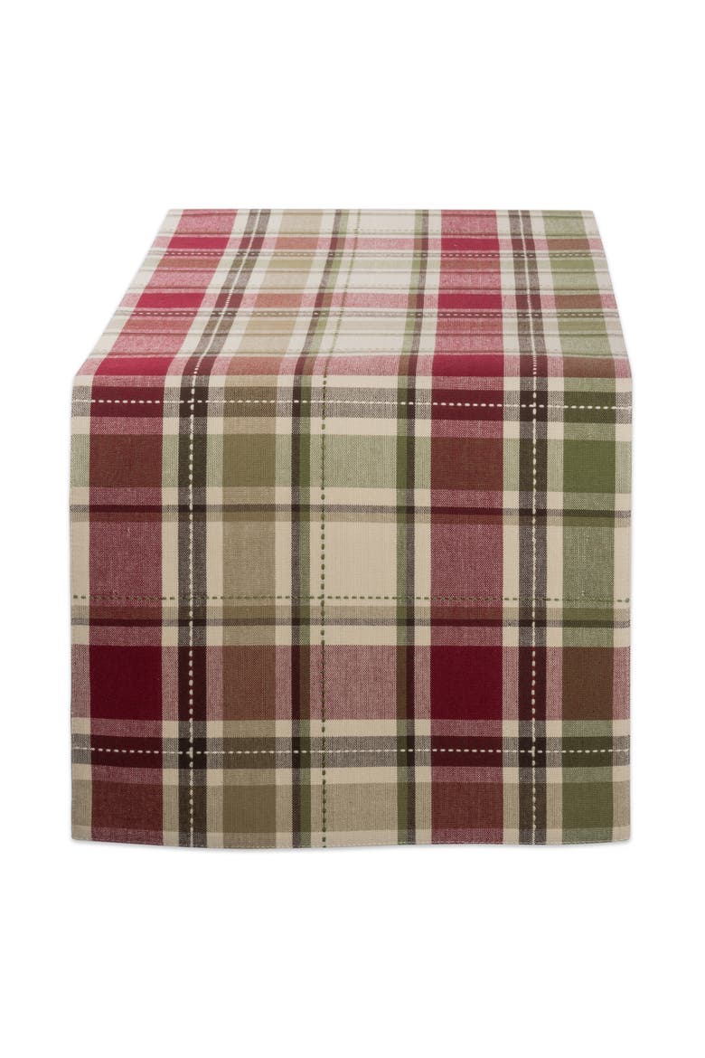 Homespun Plaid Table Runner, Main, color, Homespun Plaid