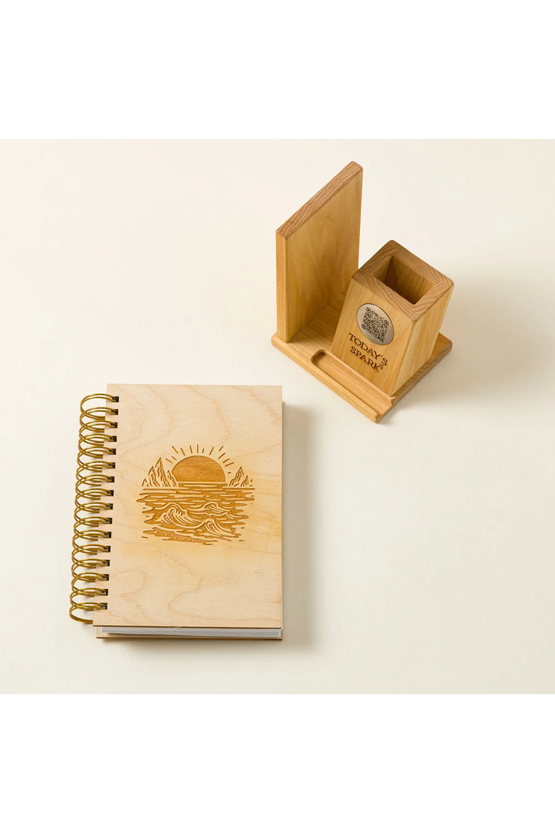 Daily Spark QR Prompted Journaling Set, Alternate, color, Multi