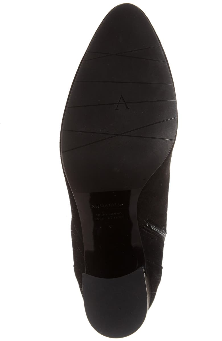 Aquatalia Nastasia Stretch Suede Boot, Alternate, color,